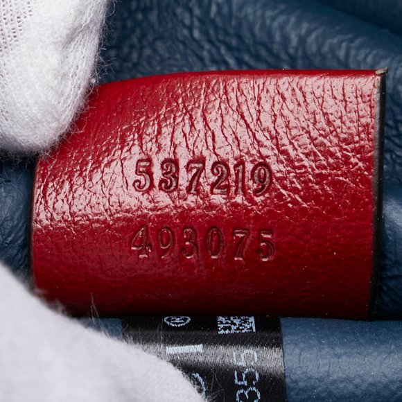 GUCCI Red Leather Shoulder Bag - Picture 13 of 16